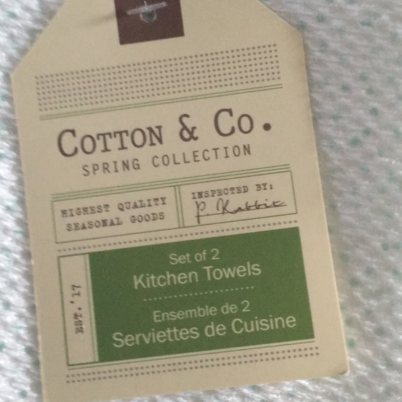 Sweet dachshund Easter bunny dish towels - Picture 2 of 7